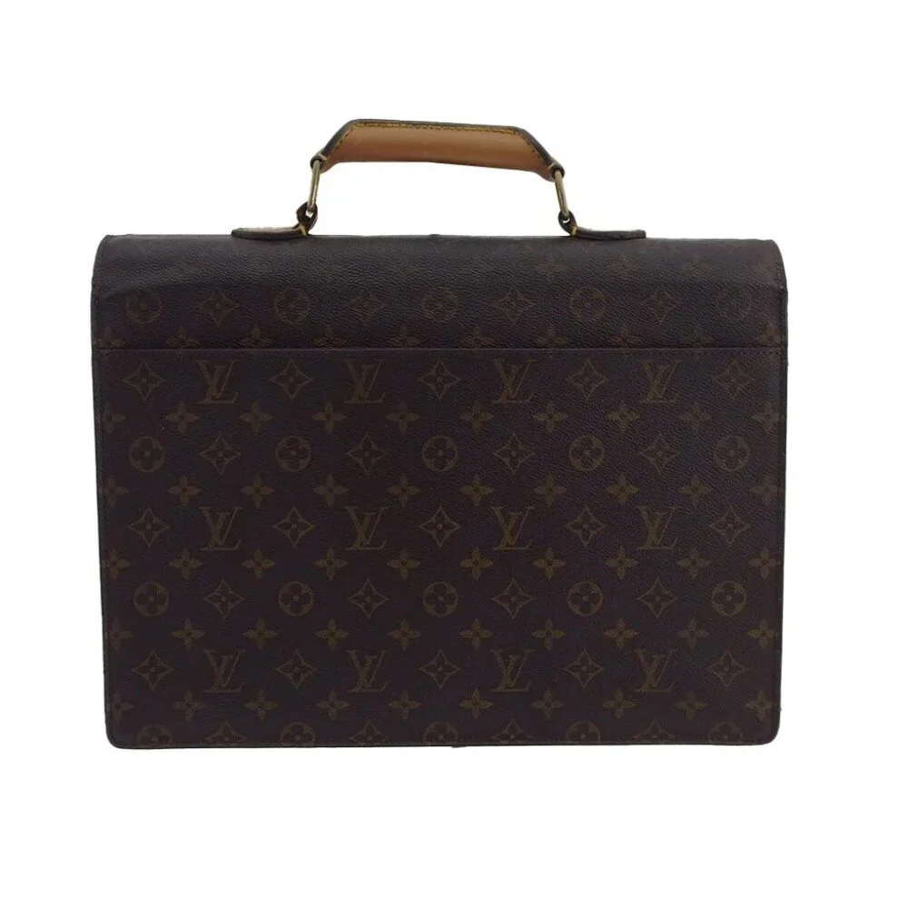 LOUIS VUITTON Business bag Brown beige Women M53331 Authentic secondhand - Picture 2 of 10